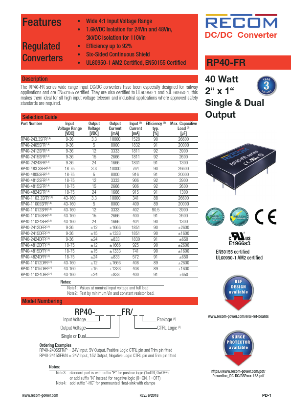 RP40-483.3SFR