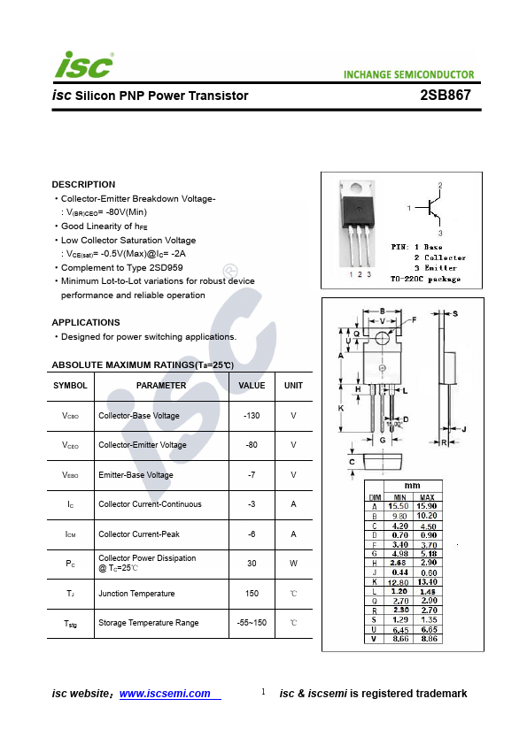 2SB867