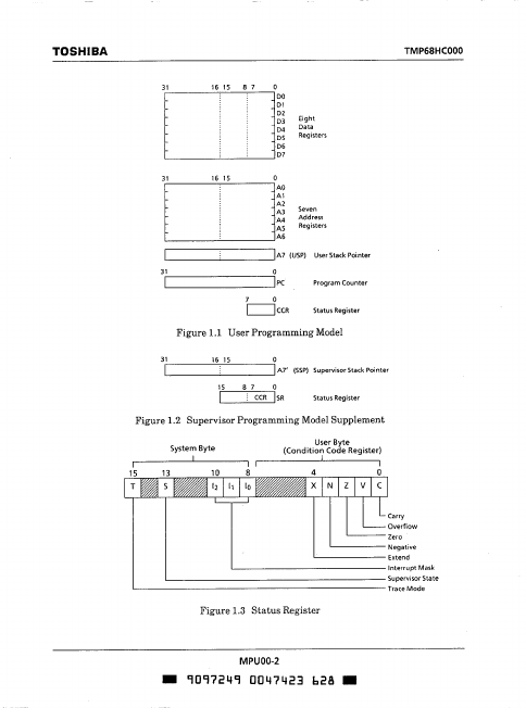 TMP68HC000P-10