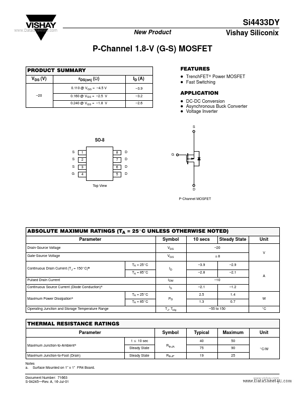 SI4433DY