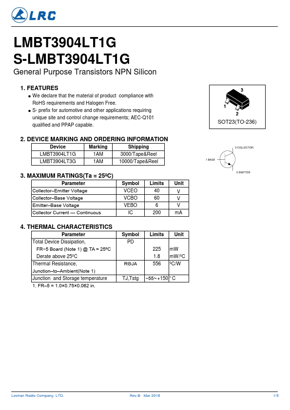 S-LMBT3904LT1G