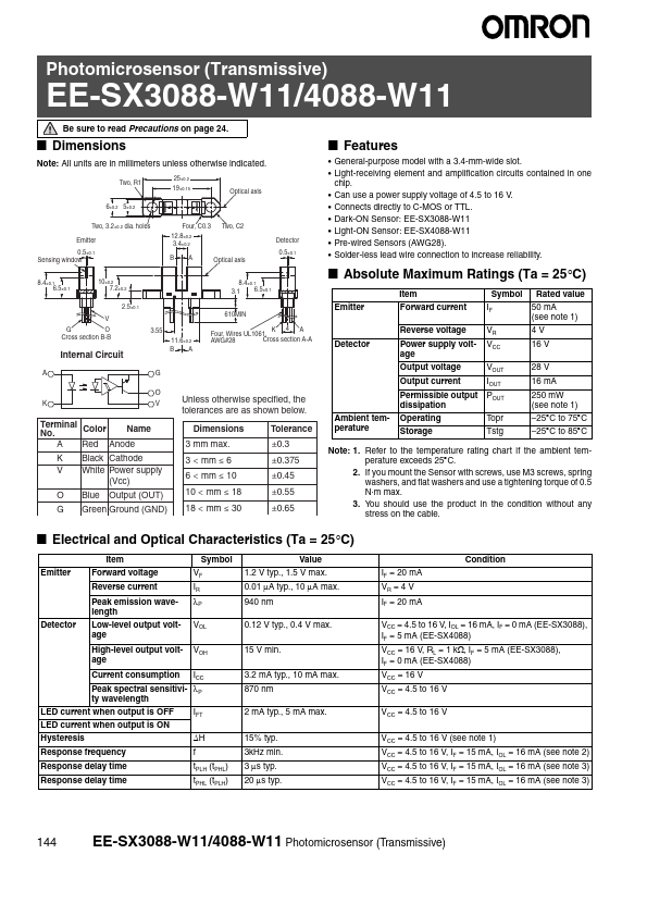 EE-SX3088-W11