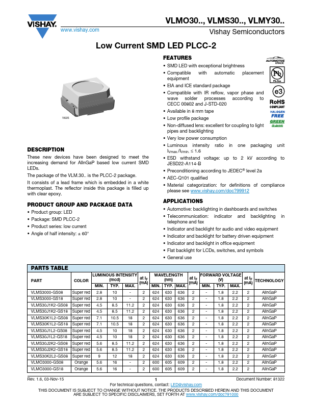 VLMO3000-GS18