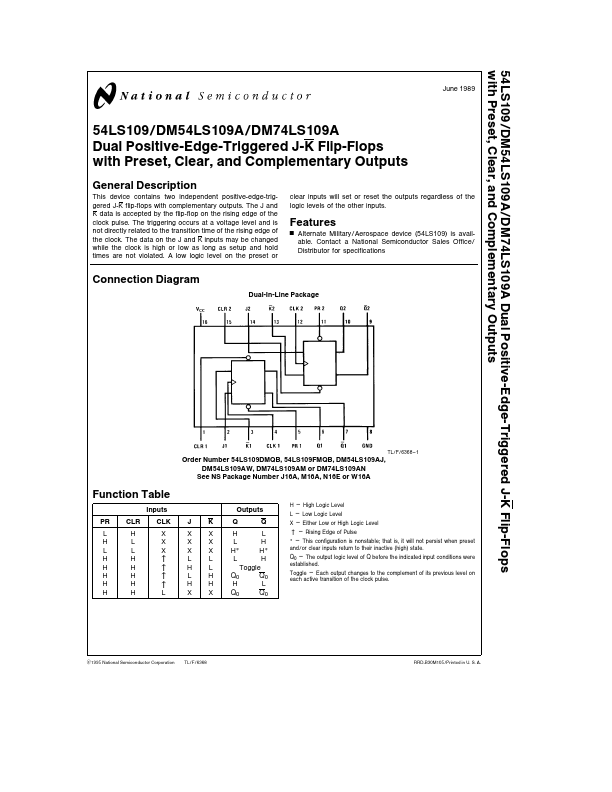 DM74LS109A