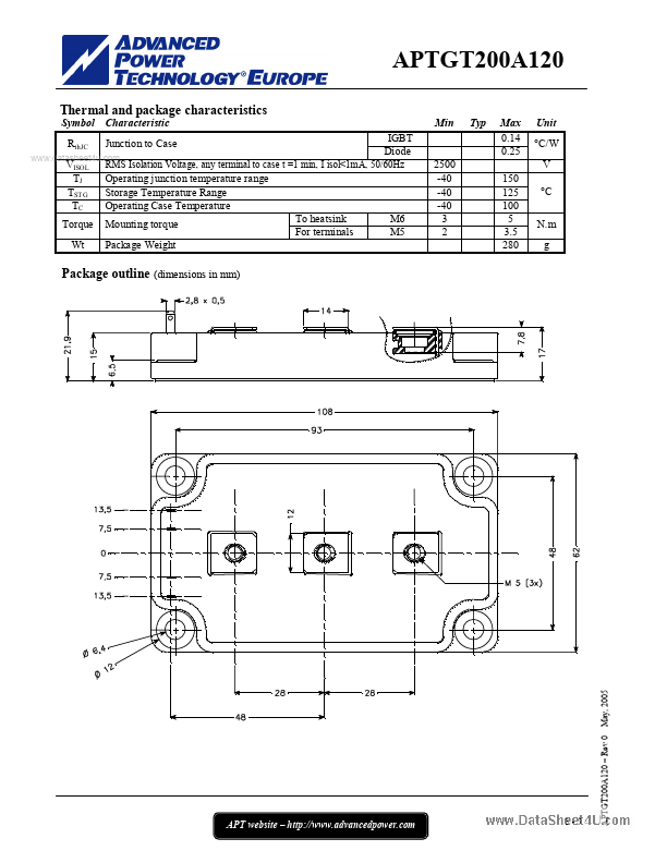 APTGT200A120