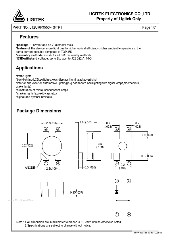 L12URF9553-4S-TR1