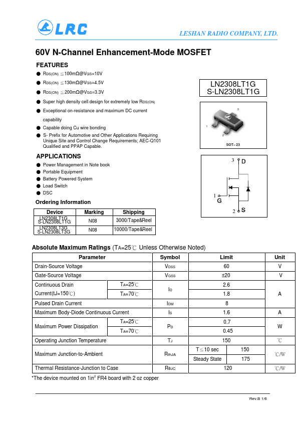 S-LN2308LT1G