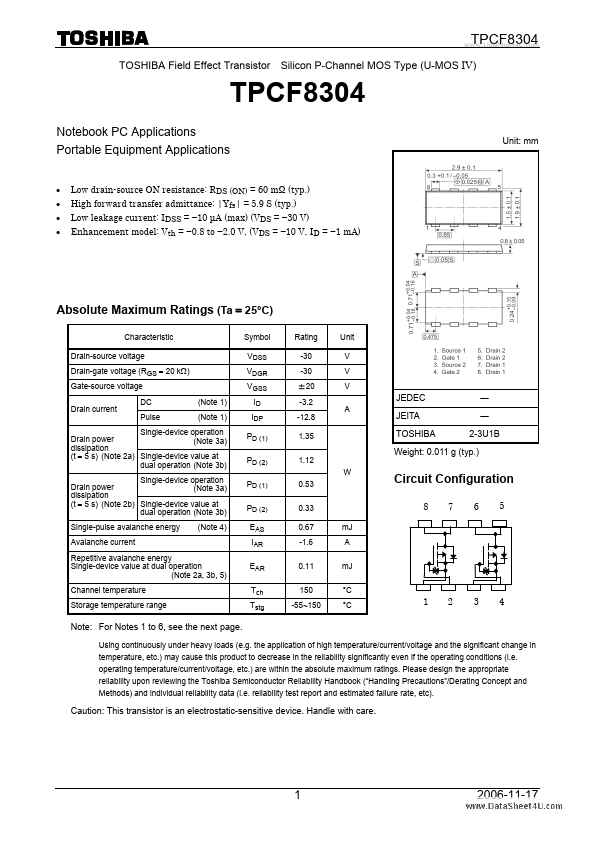 TPCF8304