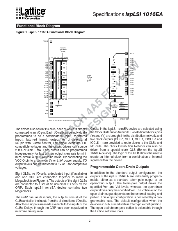 ispLSI1016EA