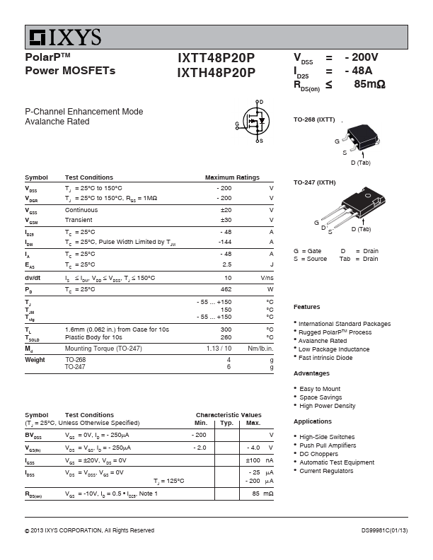 IXTH48P20P