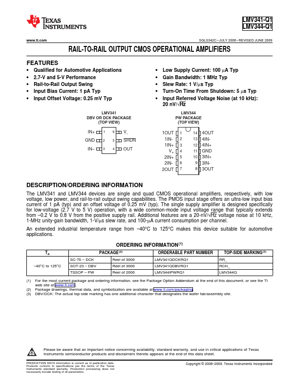 LMV341-Q1