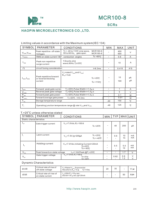 MCR100-8