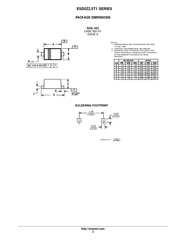 ESD5Z3.3T1