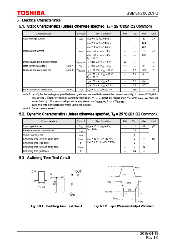 SSM6N7002CFU