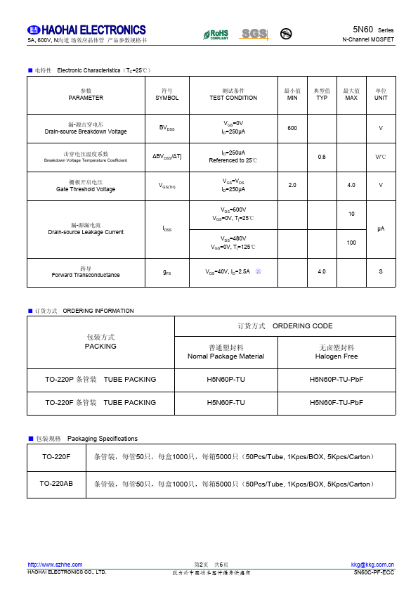 datasheet Preview Page 2