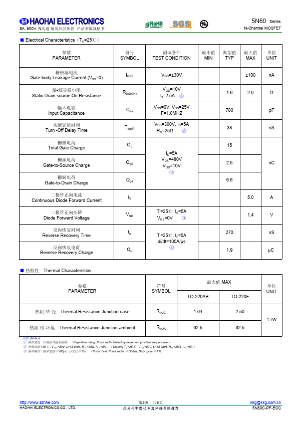datasheet Preview Page 3