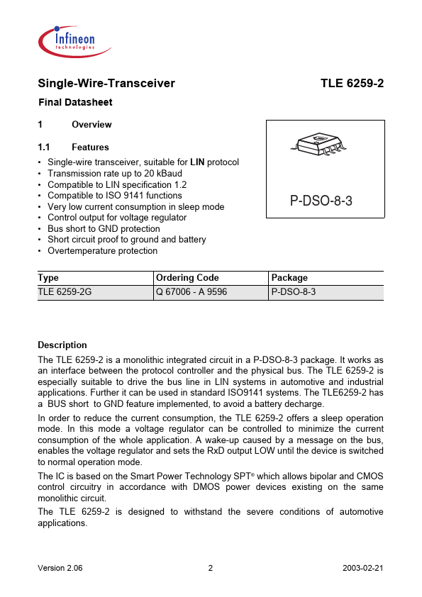 TLE6259-2