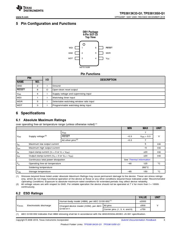 TPS3813K33-Q1