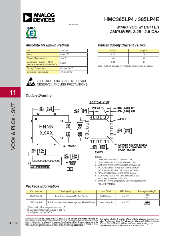 HMC385LP4E