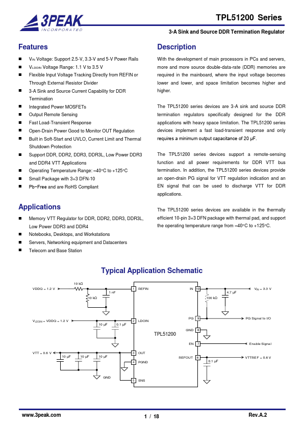 TPL51200 Datasheet Preview