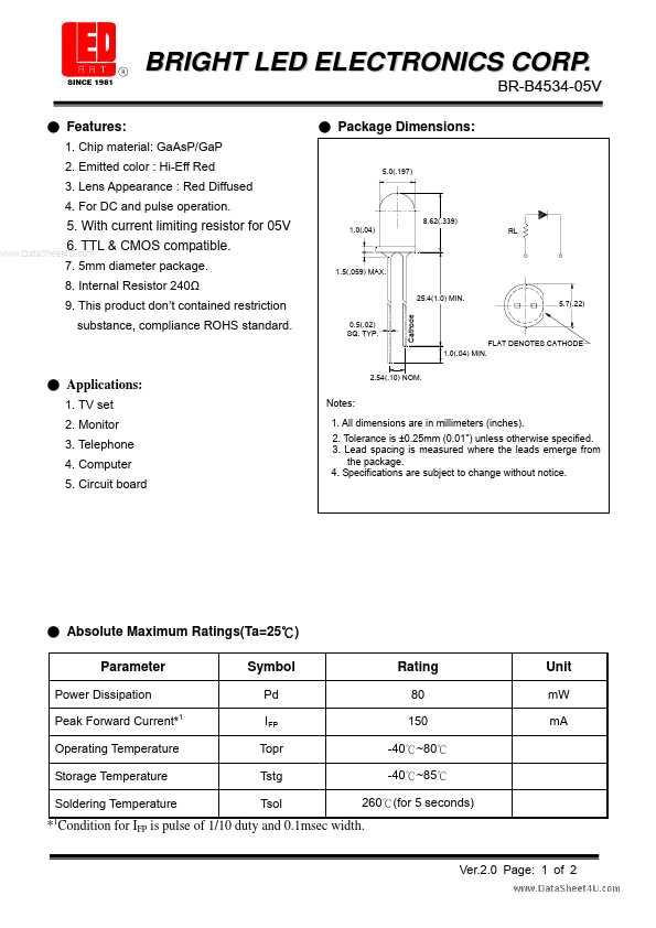 BR-B4534-05V