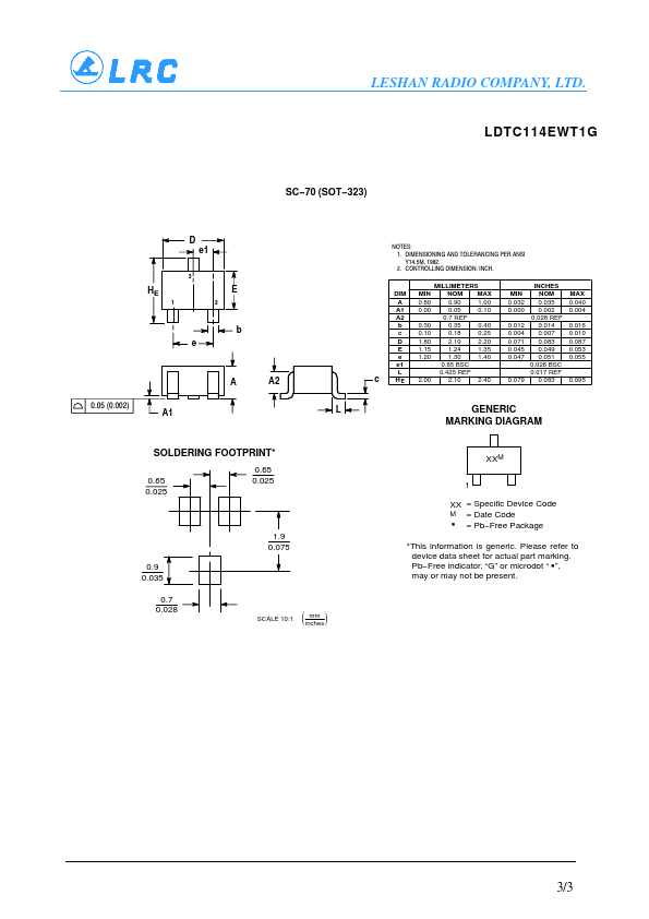 LDTC114EWT3G