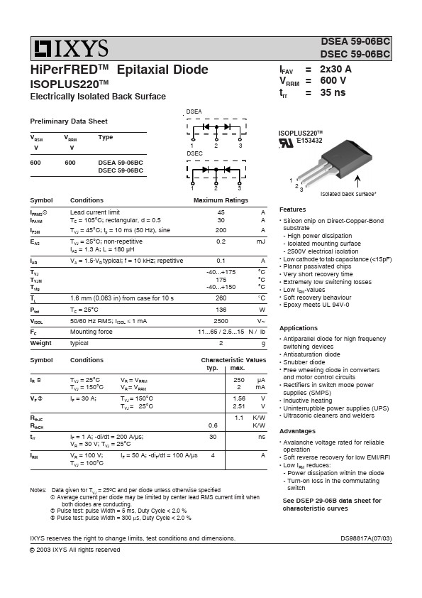 DSEC59-06BC