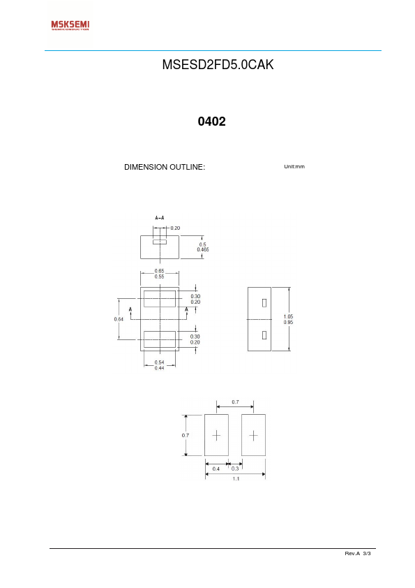 MSESD2FD5.0CAK