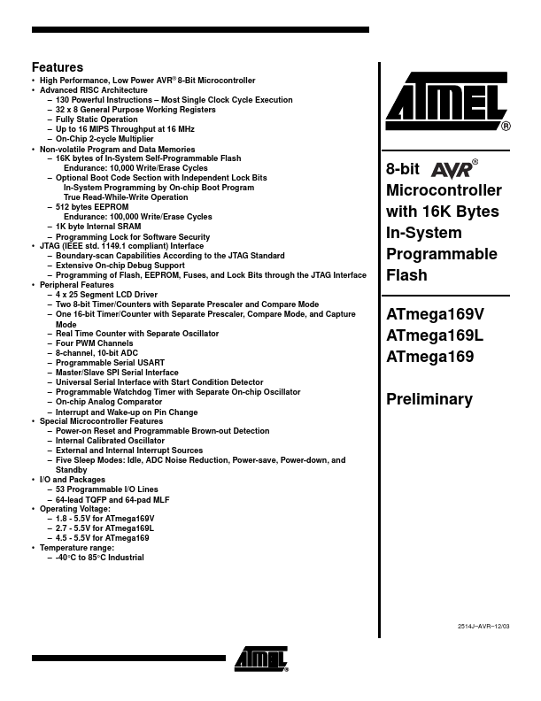 ATmega169L