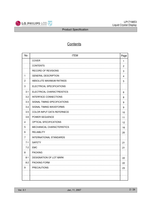 LP171WE3-TLA1