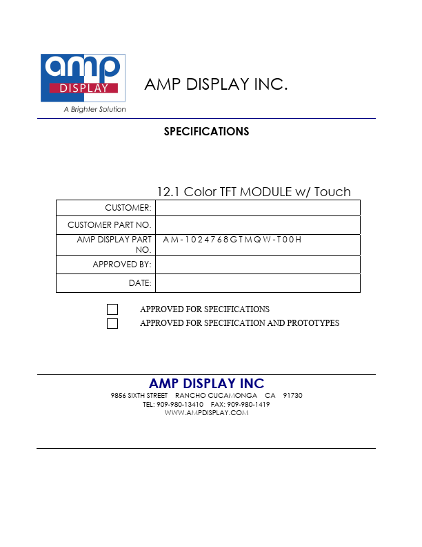 AM-1024768GTMQW-T00H