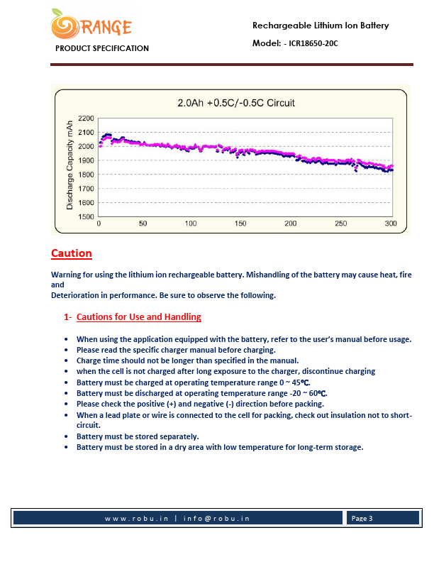 ICR18650-20C