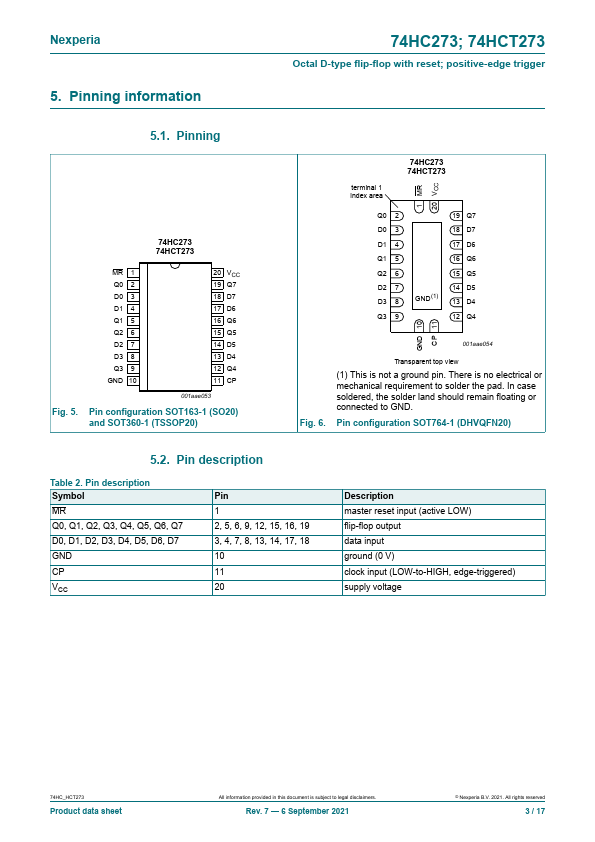 74HC273BQ