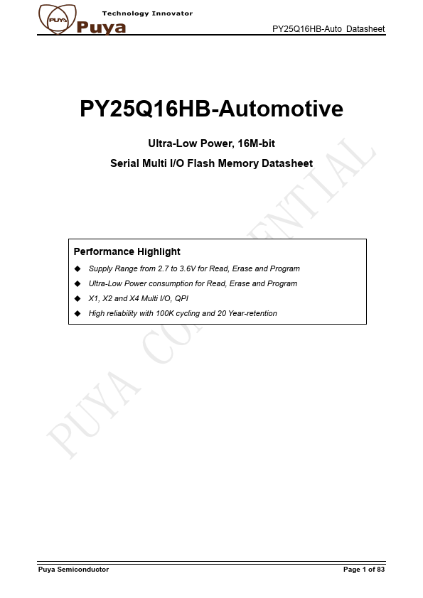 PY25Q16HB-Automotive