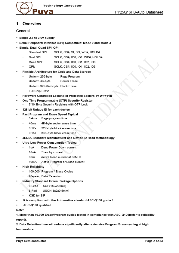 PY25Q16HB-Automotive