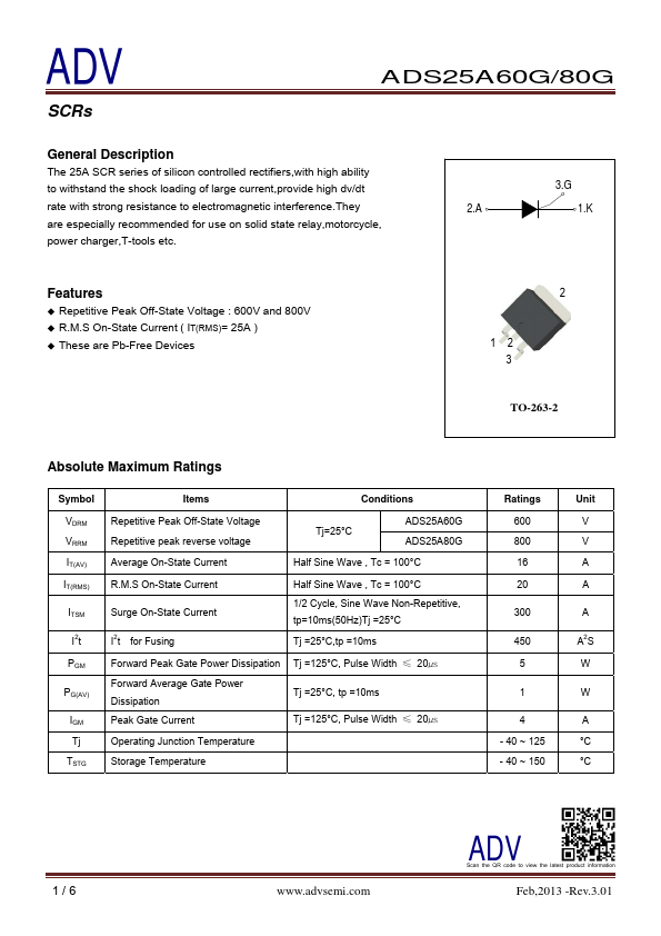 ADS25A60G