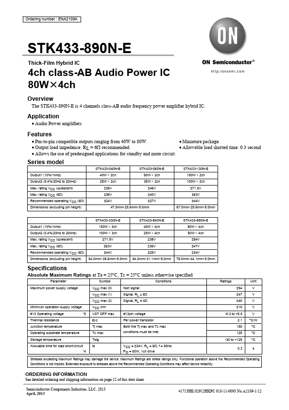 STK433-890N-E