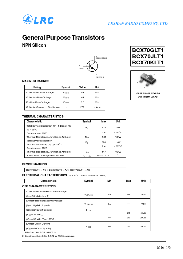 BCX70JLT1