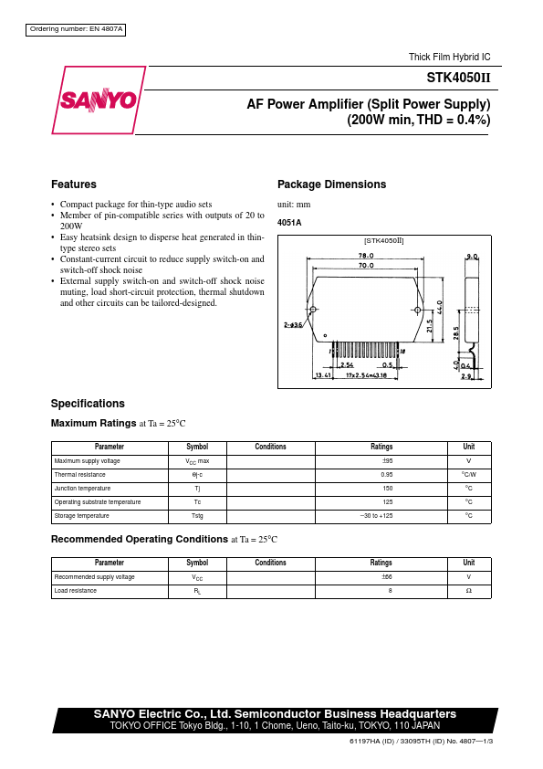 STK4050