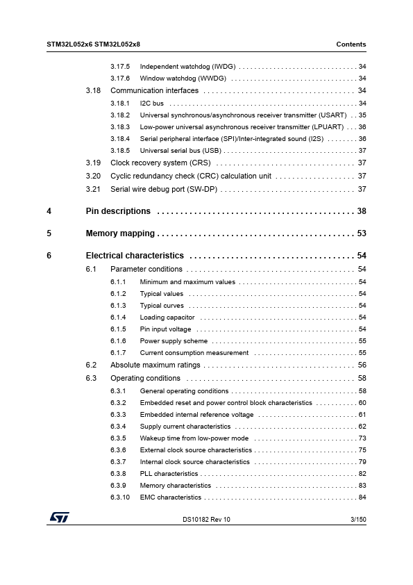 STM32L052T6