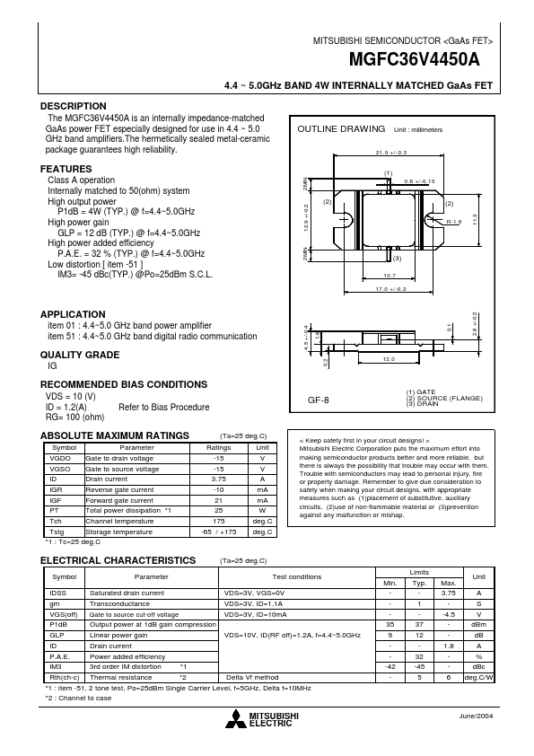 MGFC36V4450A