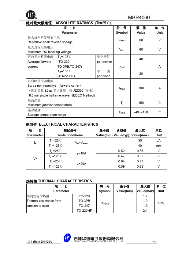 MBR4060HFR