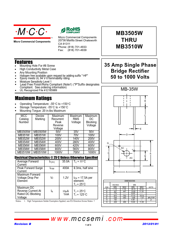 MB354W