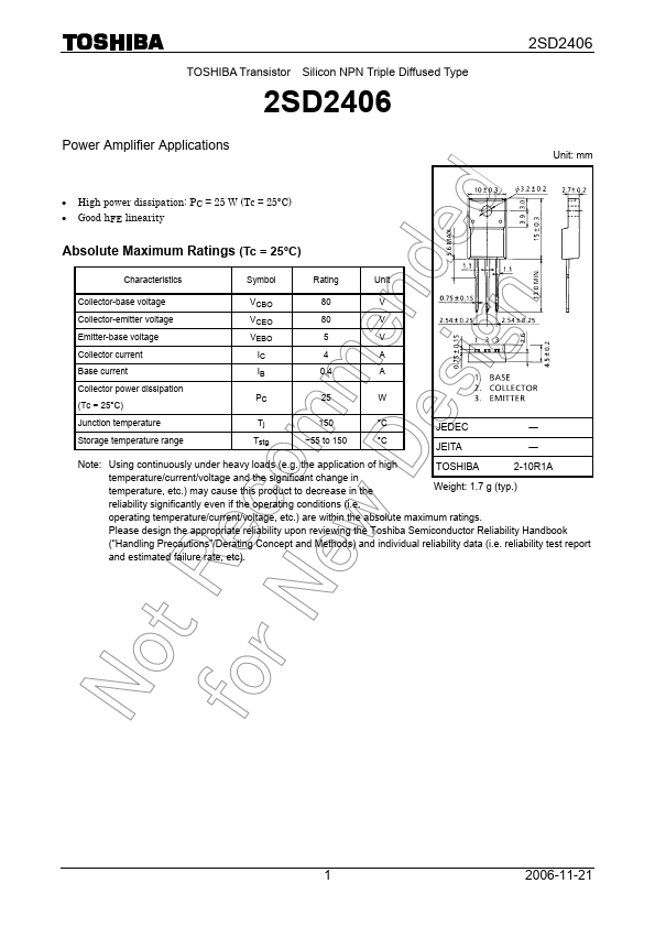 2SD2406