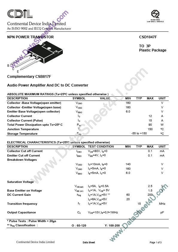 CSD1047F