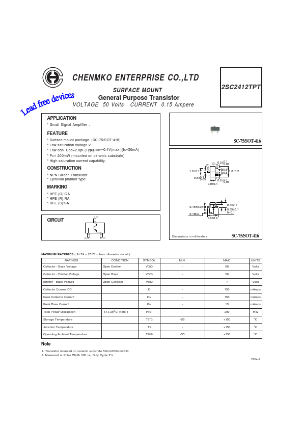 2SC2412TPT