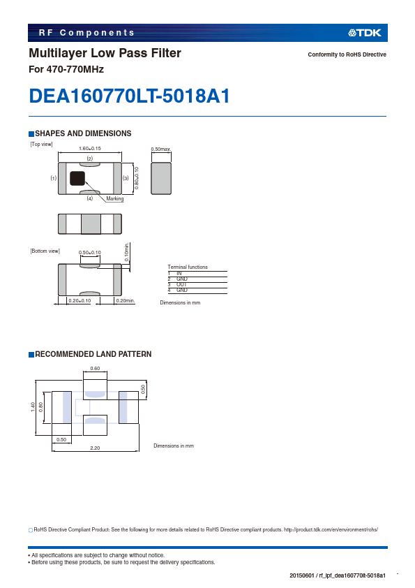 DEA160770LT-5018A1