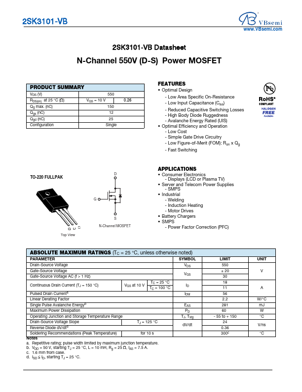 2SK3101 Datasheet Preview