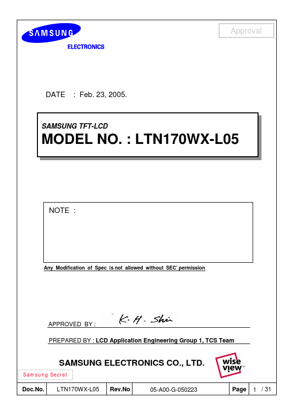 LTN170WX-L05