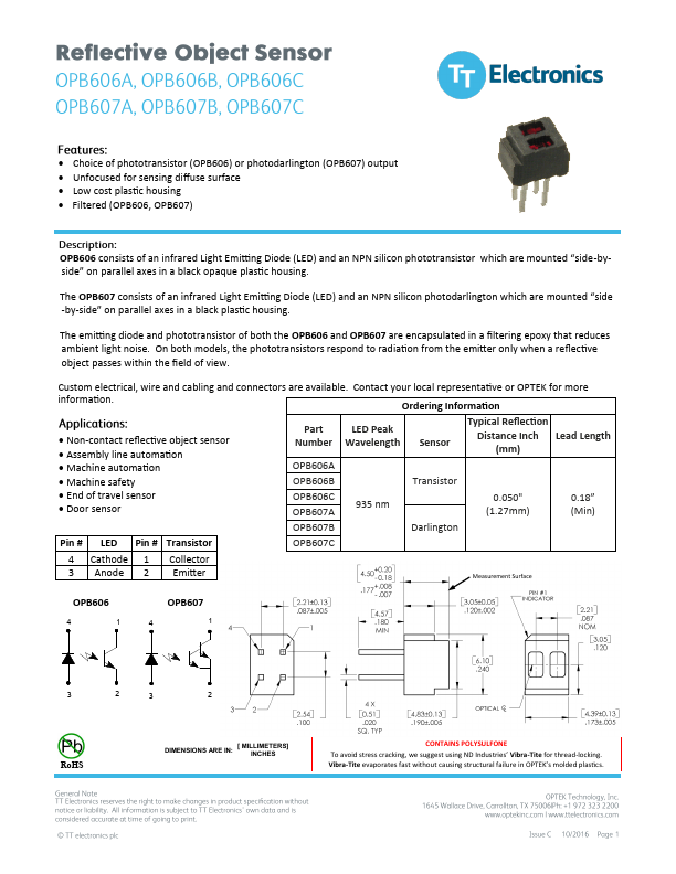 OPB607A